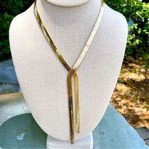 Park Lane Gold X shaped Necklace